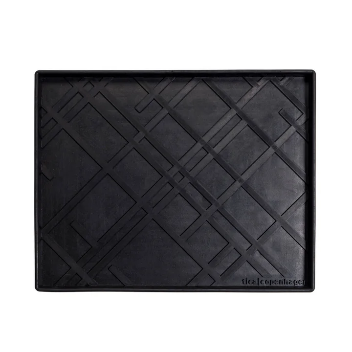 Shoe drip tray 48 x 38 cm lines by tica copenhagen