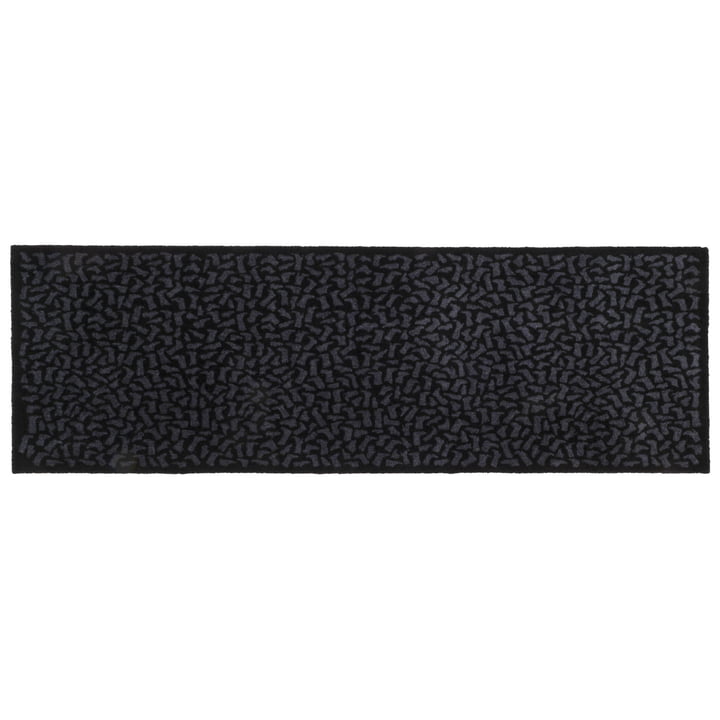 Footwear doormat 67 x 150 cm from tica copenhagen in black / grey