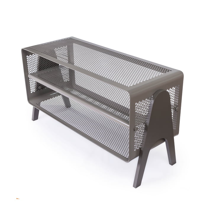 Stand-shoe shelf 88 x 35 x 50 cm from tica copenhagen in grey
