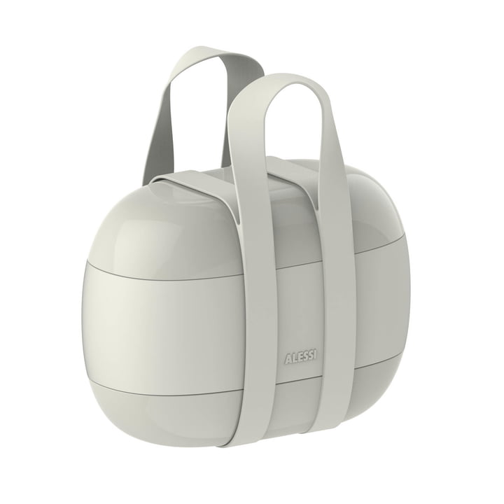 Food à Porter Lunchbox from Alessi in grey