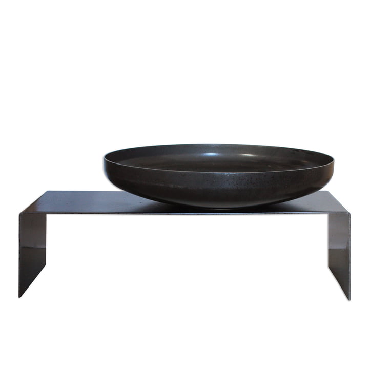 Fire bowl with bench, Ø 60 cm of room design