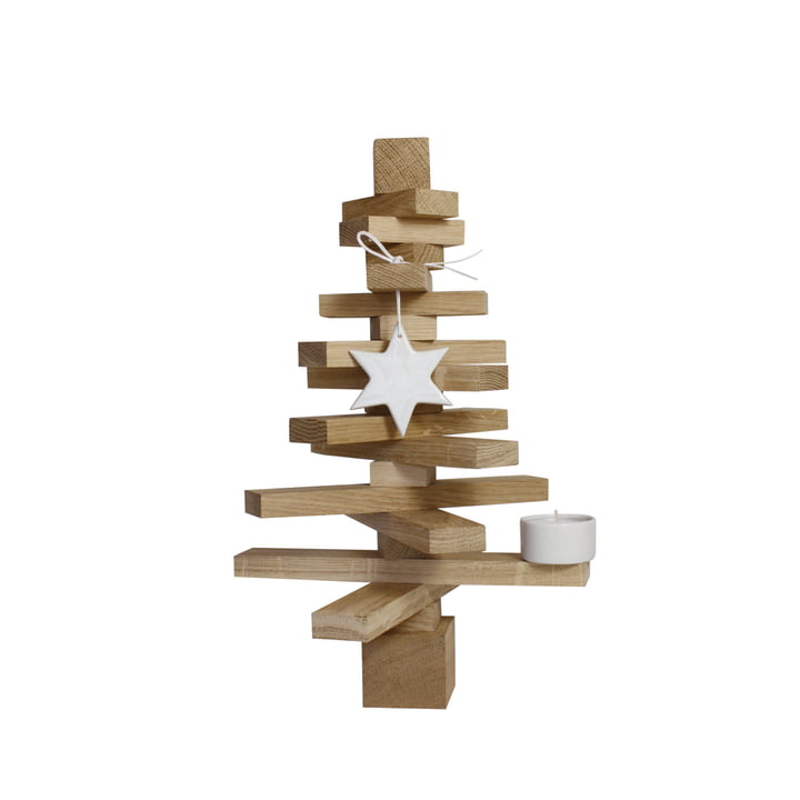 Tree set H 30 cm, oak nature of room design