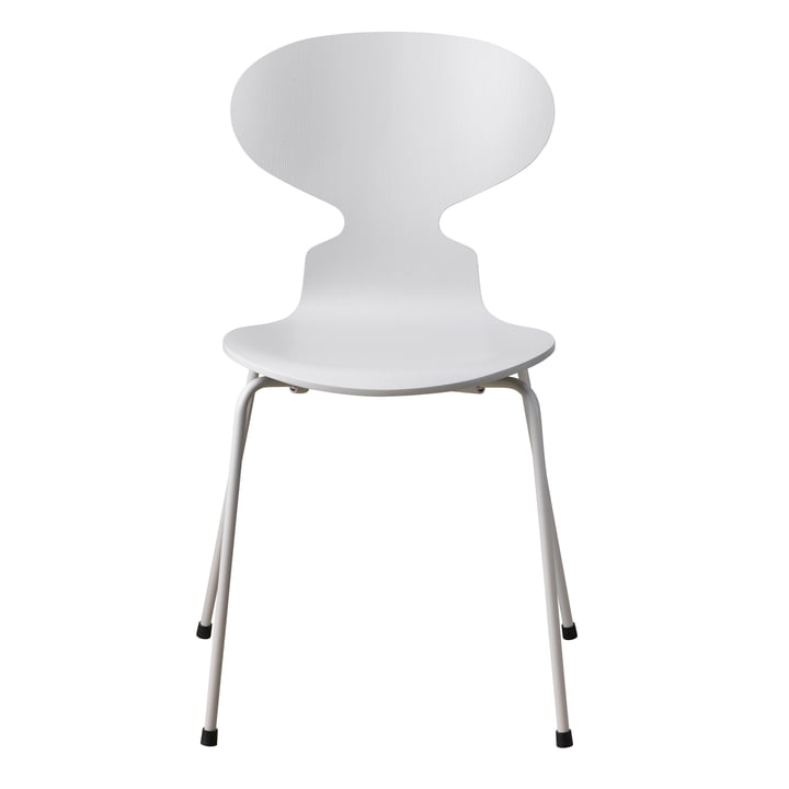 The Ant Chair Monochrome by Fritz Hansen in pale grey (4 legs)