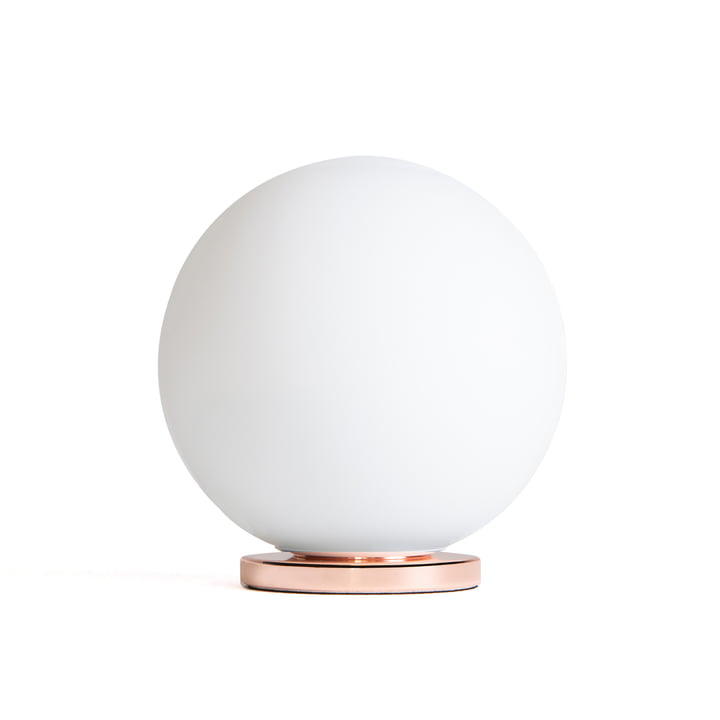 Pallina table lamp by FontanaArte in rose gold