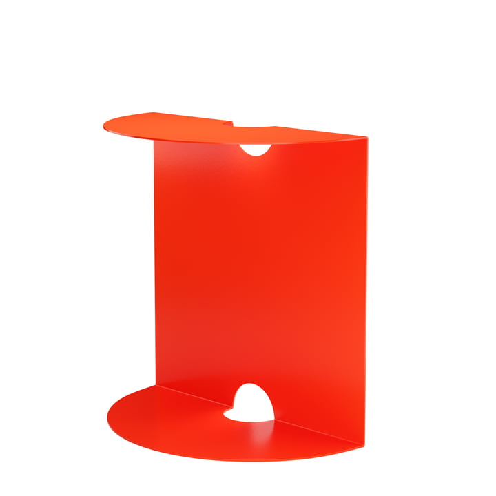 Weber side table OUT Objekte unserer Tage in pure orange