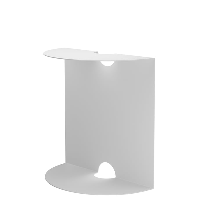 Weber side table from OUT Objekte unserer Tage in white