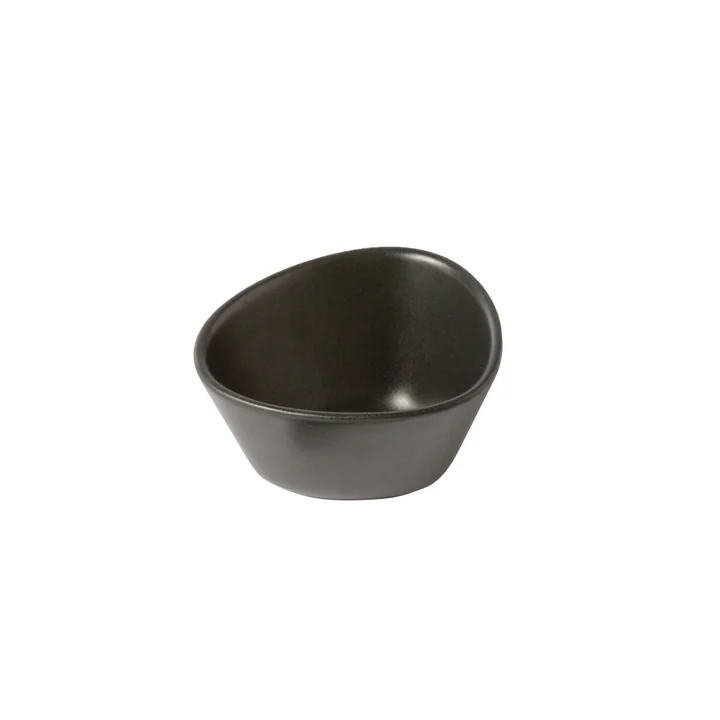 Curve Stoneware Bowl S, 0.2 l of Lind DNA in black