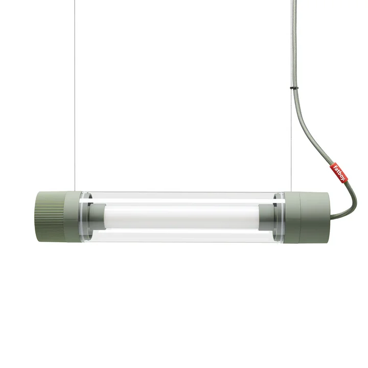 Tjoep LED wall and ceiling lamp 150 cm from Fatboy in mud