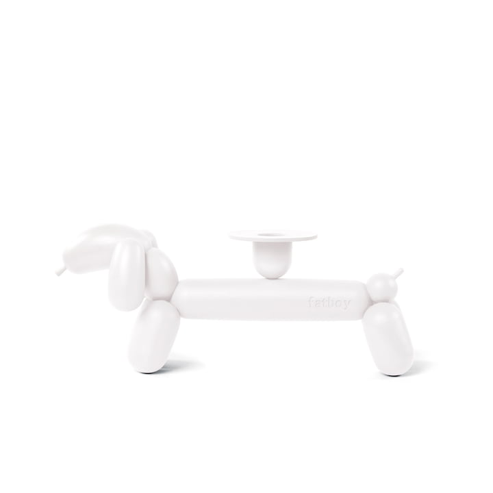 can-dog candlestick from Fatboy in white