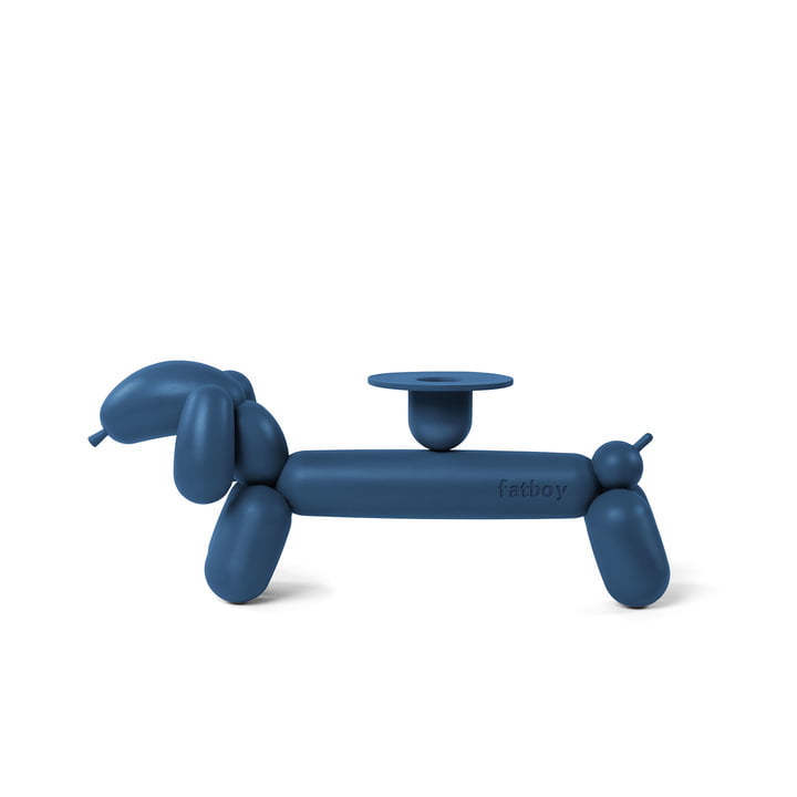 can-dog candlestick from Fatboy in greyblue