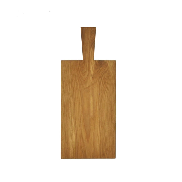 Cutting board with handle from Raumgestalt in oiled oak (29,5 x 16,5 x 1,8 cm + handle 10 cm)