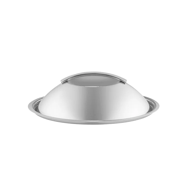 Curved stainless steel lid, Ø 20 cm from Eva Trio