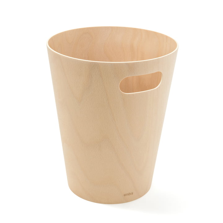 Woodrow wastepaper basket from Umbra in nature