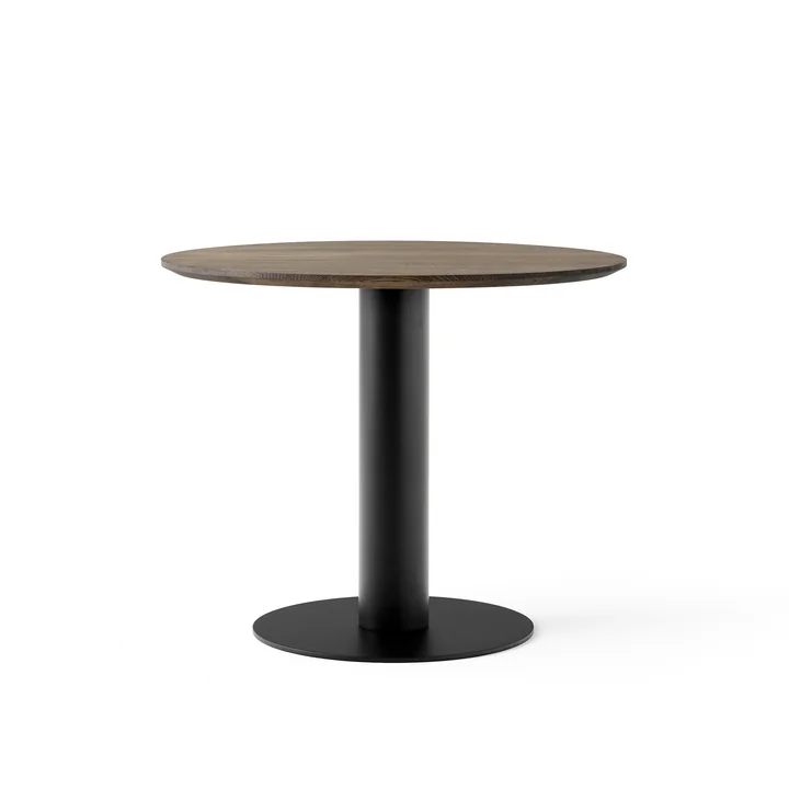 In Between Table SK11 Ø 90 cm from & tradition smoked in oak