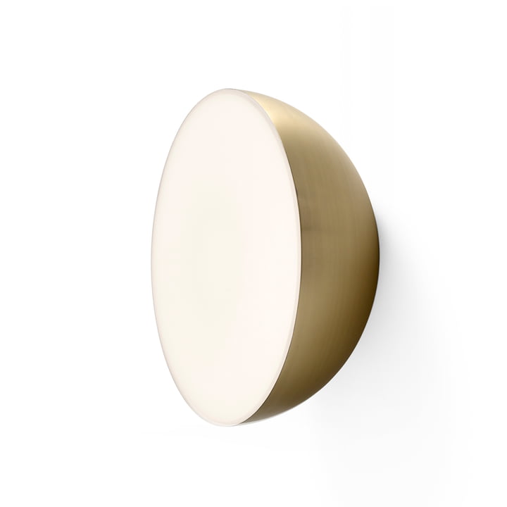 Passepartout wall and ceiling lamp JH12 Ø 28 x H 12,5 cm from & tradition in gold