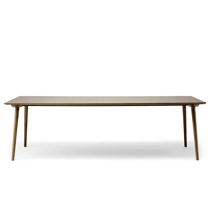 In Between table SK6 100 x 250 cm from & tradition smoked in oak