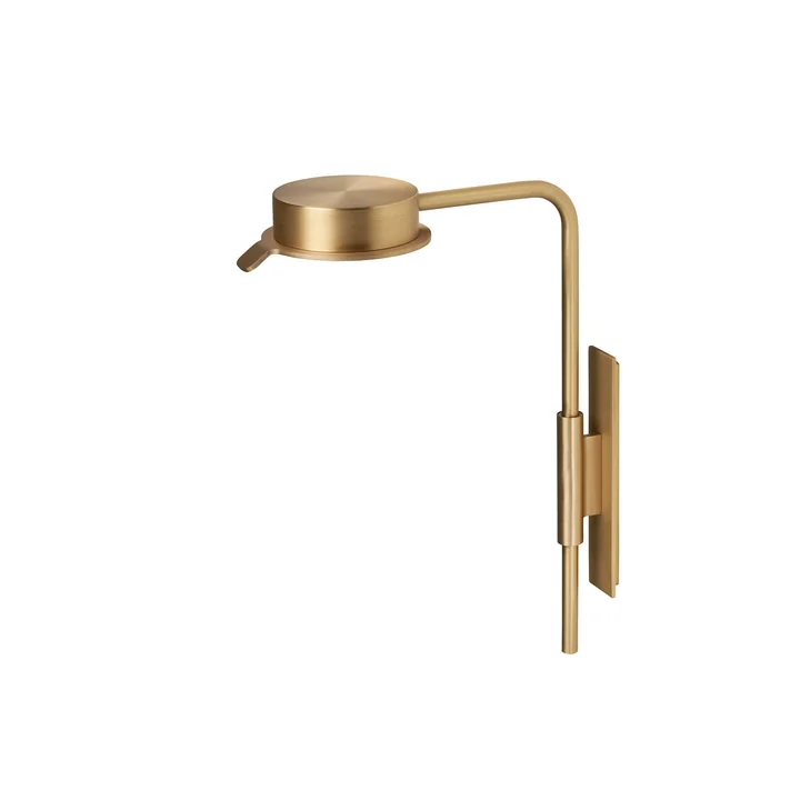 w102 Chipperfield LED wall lamp w from Wästberg in gold