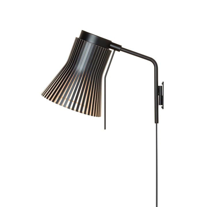 Petite 4630 wall lamp by Secto in black