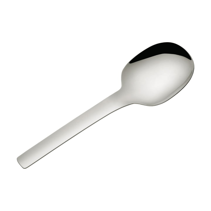 Tibidabo serving spoon from Alessi in stainless steel