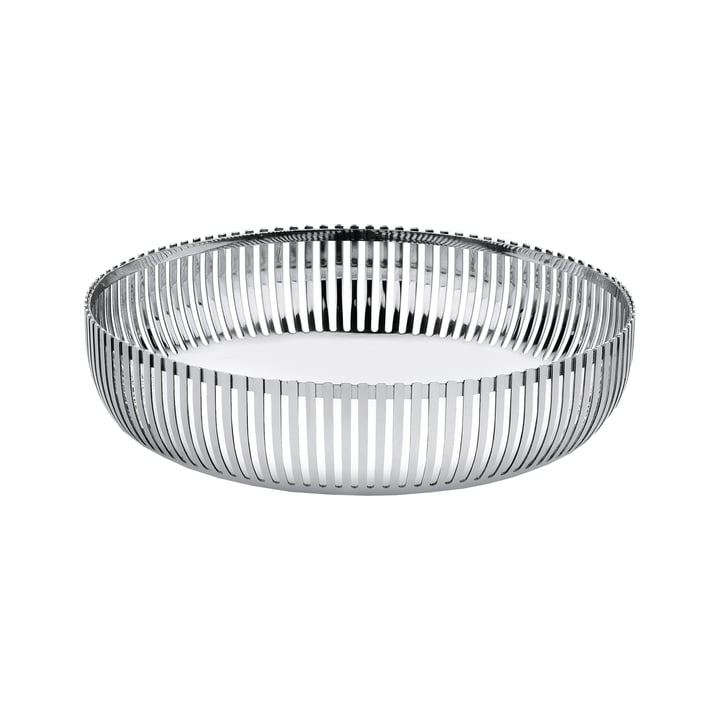 Basket bowl Ø 20 cm from Alessi in stainless steel