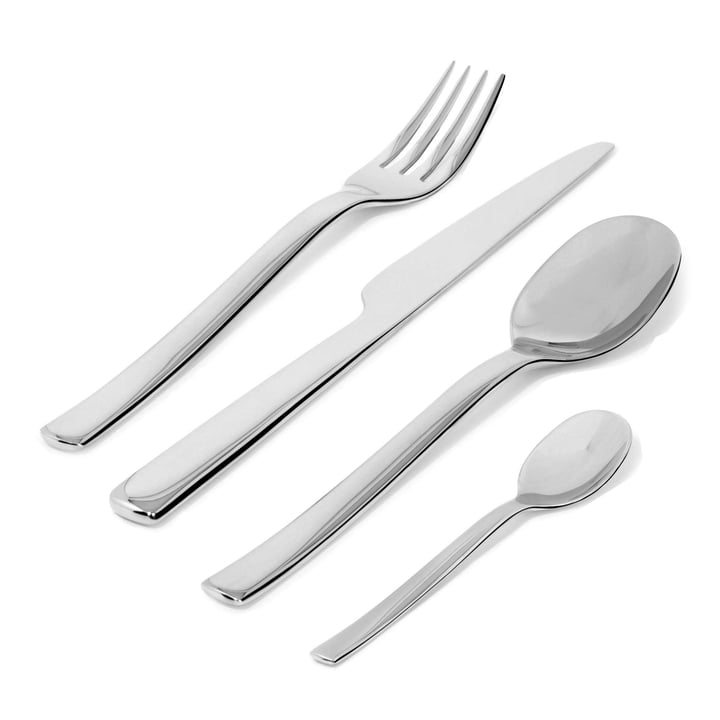 Oval, cutlery set 24 pcs. by Alessi