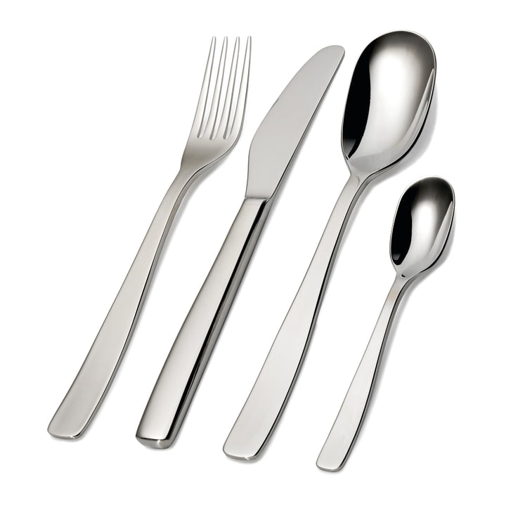 KnifeForkSpoon cutlery set 24 pcs. by Alessi