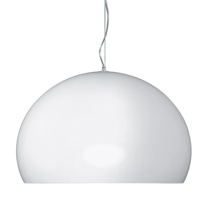 Big FL/Y pendant luminaire, white glossy by Kartell
