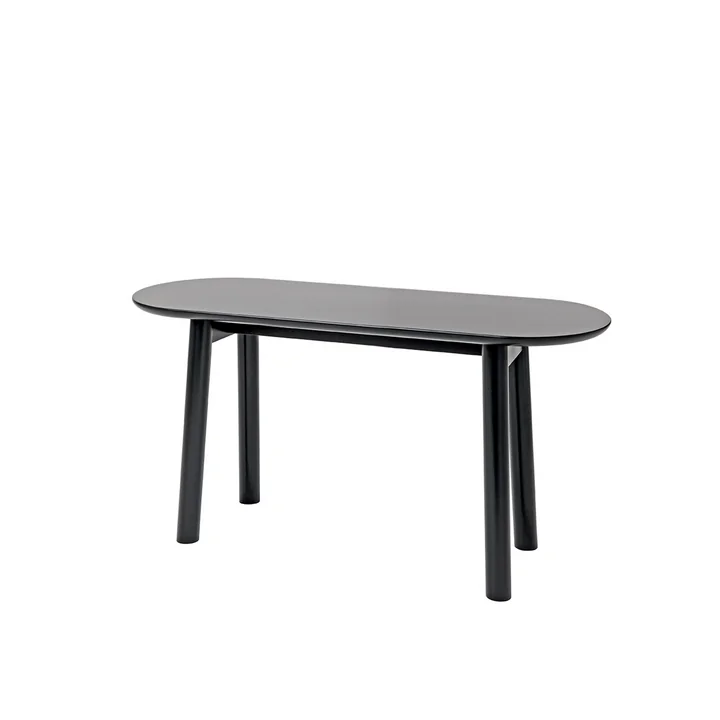 Mala bench 75 cm from Schönbuch in black lacquered