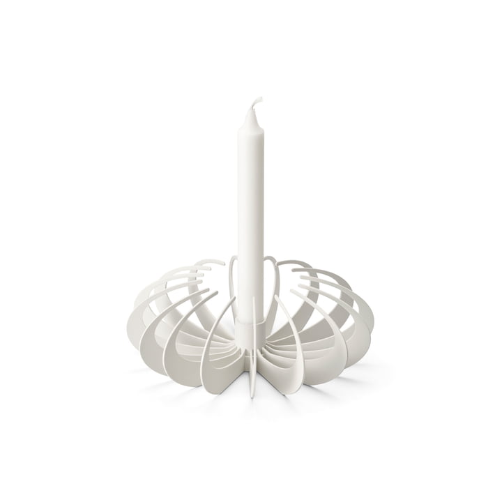 Shadow candle holder by Design House Stockholm in white