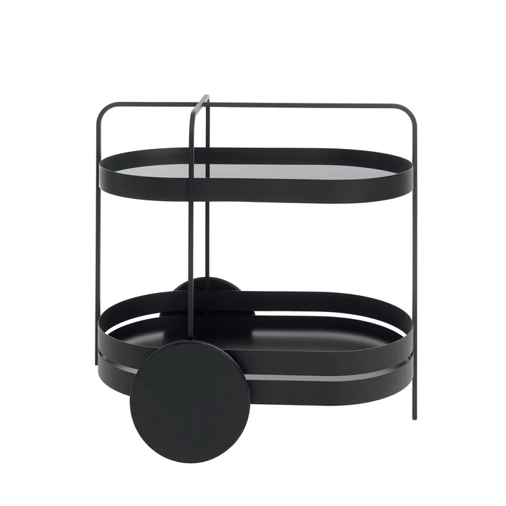 Grace serving trolley from Schönbuch in black