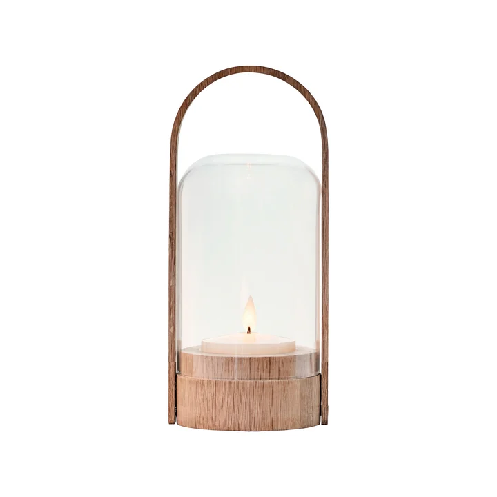 Candlelight table lamp from Le Klint in oak