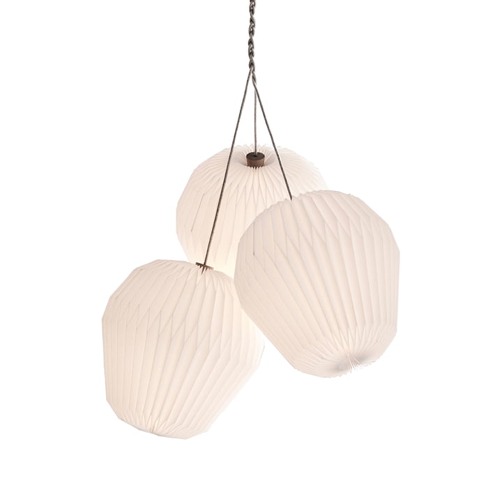 Pendant lamp "The Bouquet" L from Le Klint in white (set of 3)