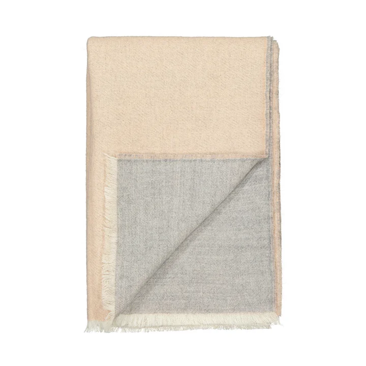 Venice Blanket, white / nude from Elvang