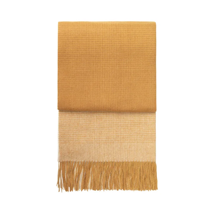 Horizon Blanket, ochre from Elvang