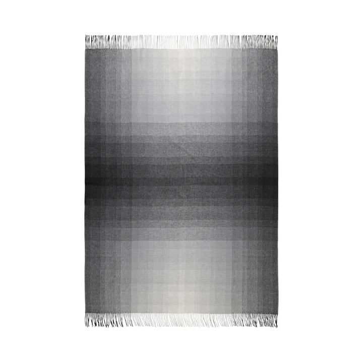 Horizon Blanket, gray from Elvang