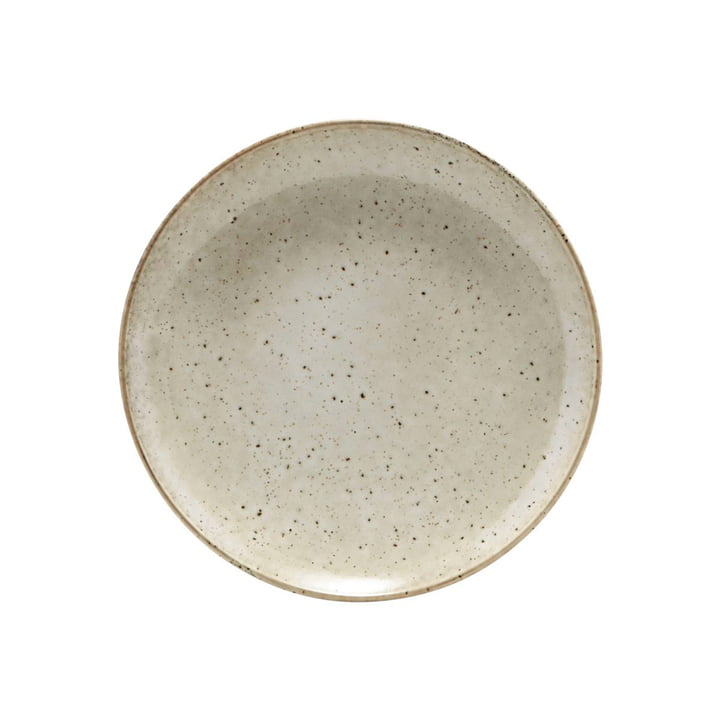 Lake Stoneware plate Ø 22 cm, grey from House Doctor