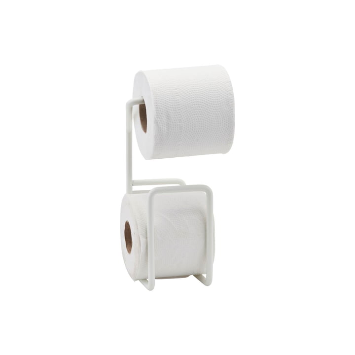 Via toilet paper holder, white by House Doctor