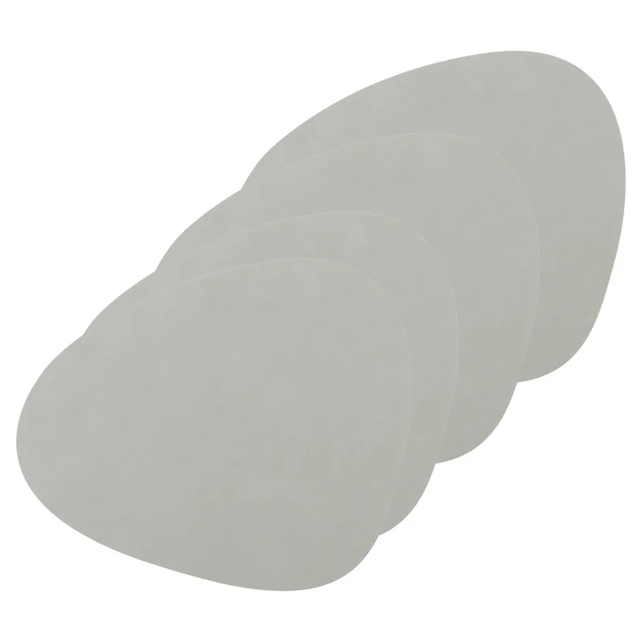 Table set Curve L from Lind DNA in Nupo metallic (set of 4)