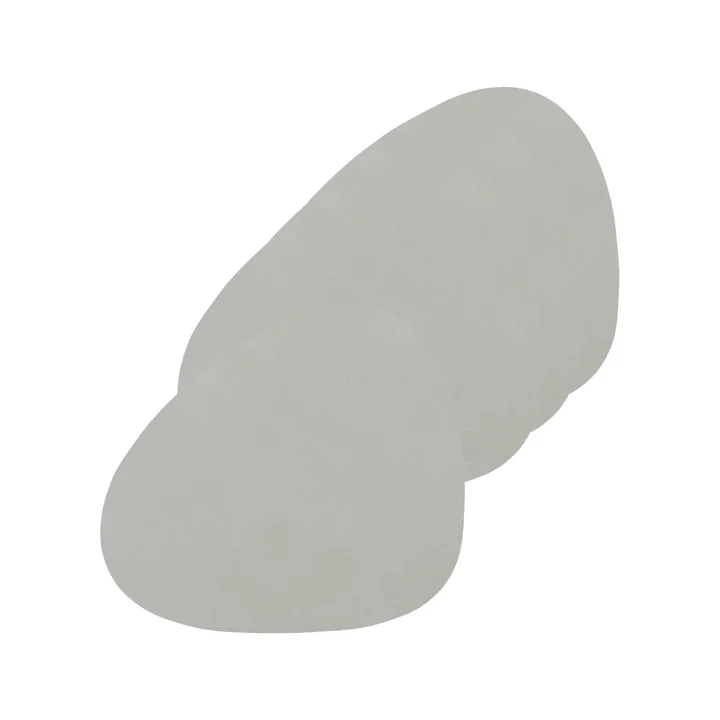 Glasuntersetzer Curve from Lind DNA in Nupo metallic (set of 4)