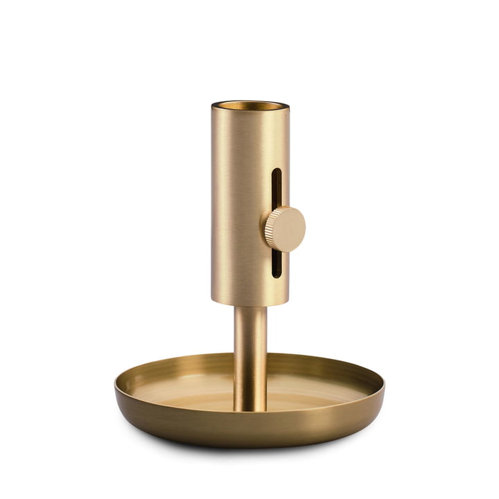 Granny Candlestick H 11,6 cm, brass from Northern