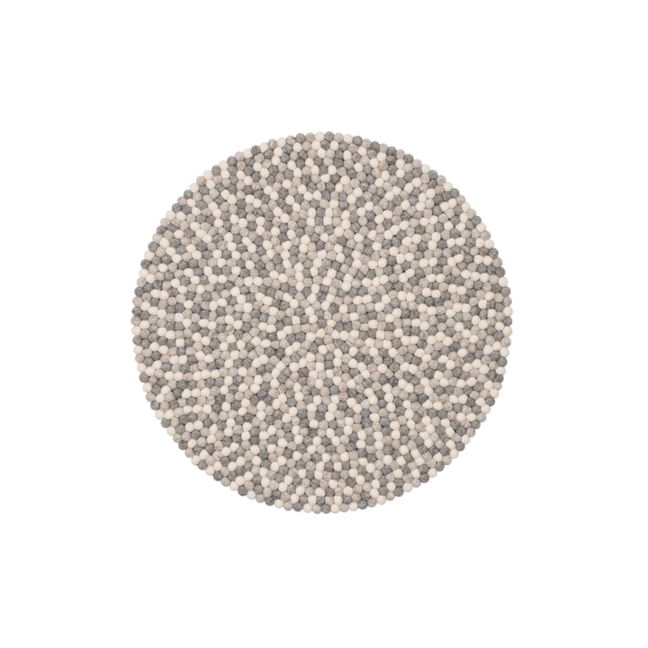 Hella felt ball carpet Ø 70 cm from myfelt