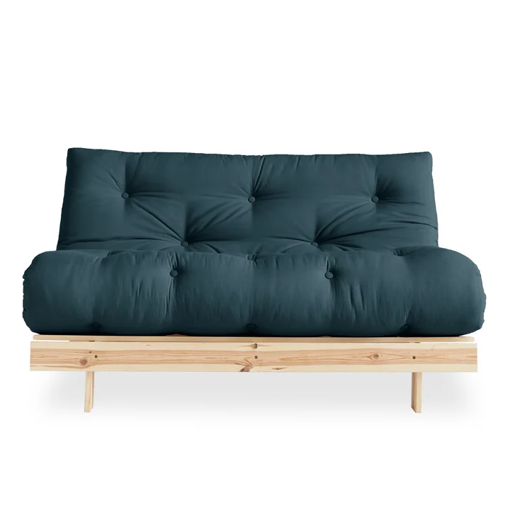 Roots 140 cm from Karup Design in natural pine / petrol blue