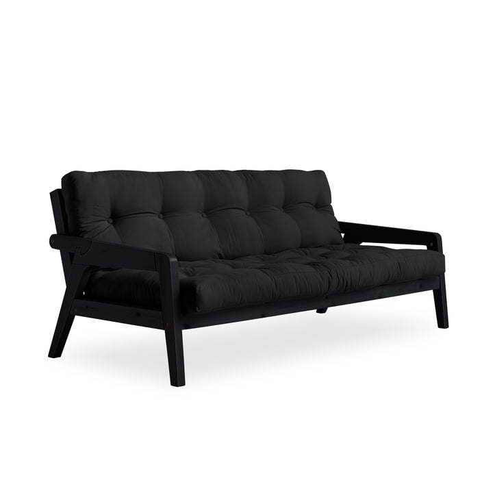 Grab Sofa from Karup Design in pine black / dark grey