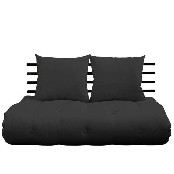 Shin Sano Sofa from Karup Design in pine black / dark grey
