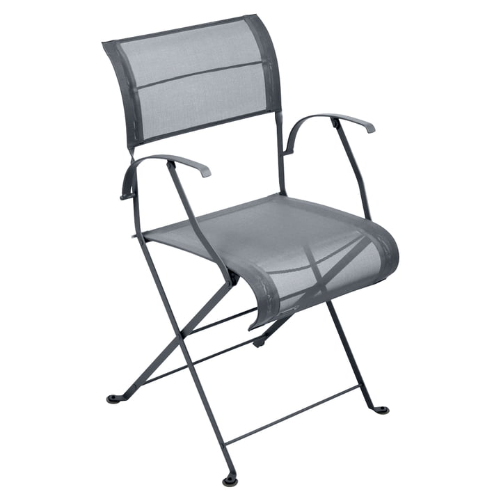 Dune Folding chair, stereo anthracite by Fermob