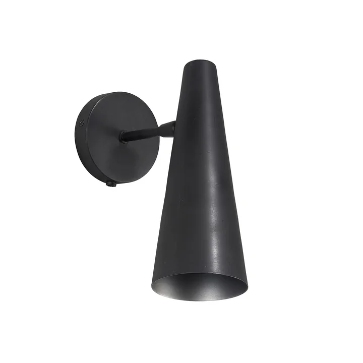 Precise wall lamp H 21 cm by House Doctor in matt black
