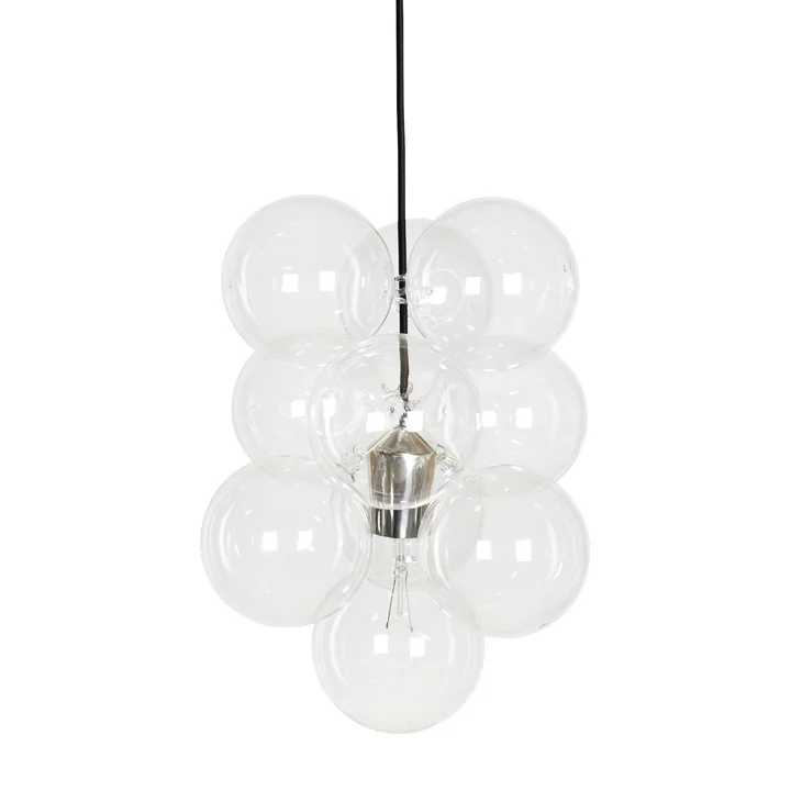 DIY Pendant luminaire from House Doctor in clear (14 parts)