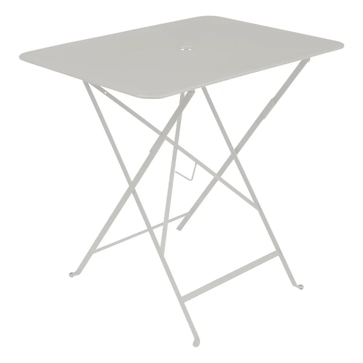 Bistro Folding table 77 x 57 cm from Fermob in the color clay gray