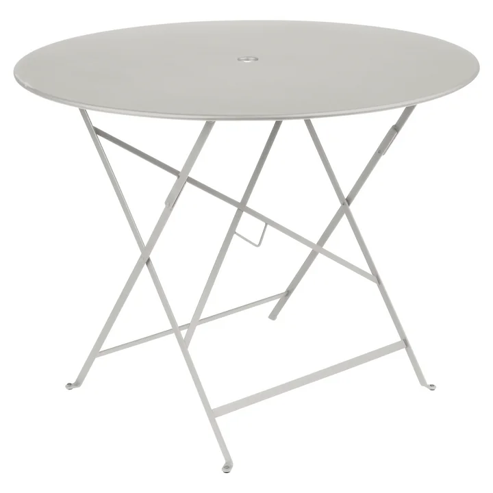 Bistro Folding table, round, Ø 96 cm, clay gray from Fermob