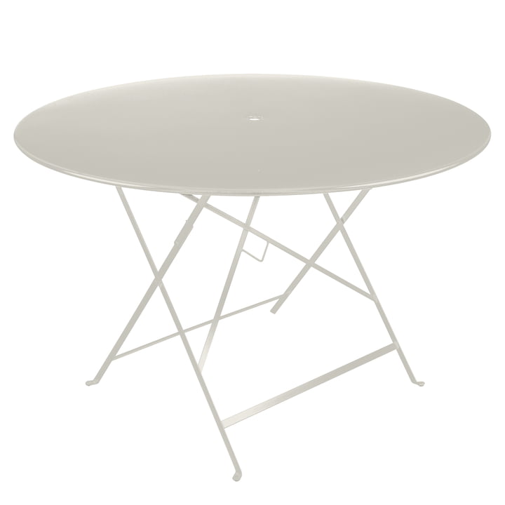 Bistro Folding table Ø 117 cm, clay gray from Fermob